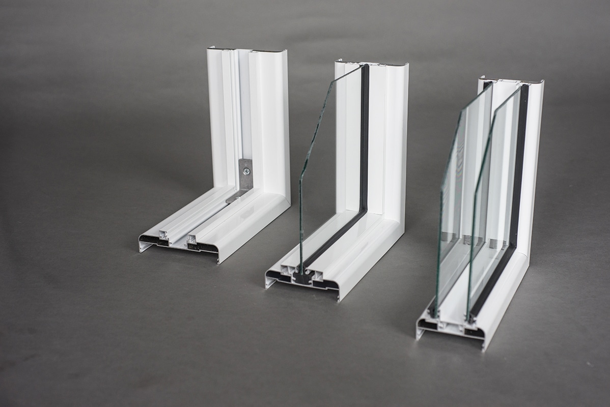 Standard Aluminum Window Frames for Drywall